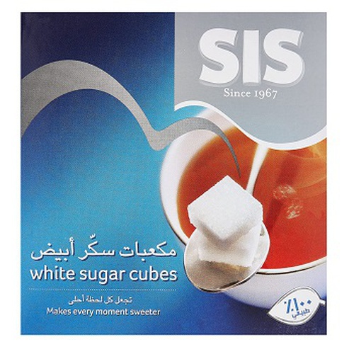 SIS White Cube Sugar, 454 gm