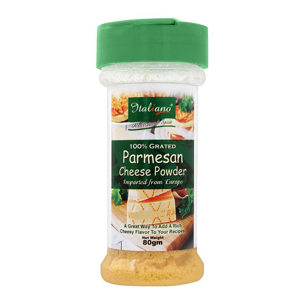 Italiano Parmesan Cheese Powder (Pack Of 3), 80gmx3