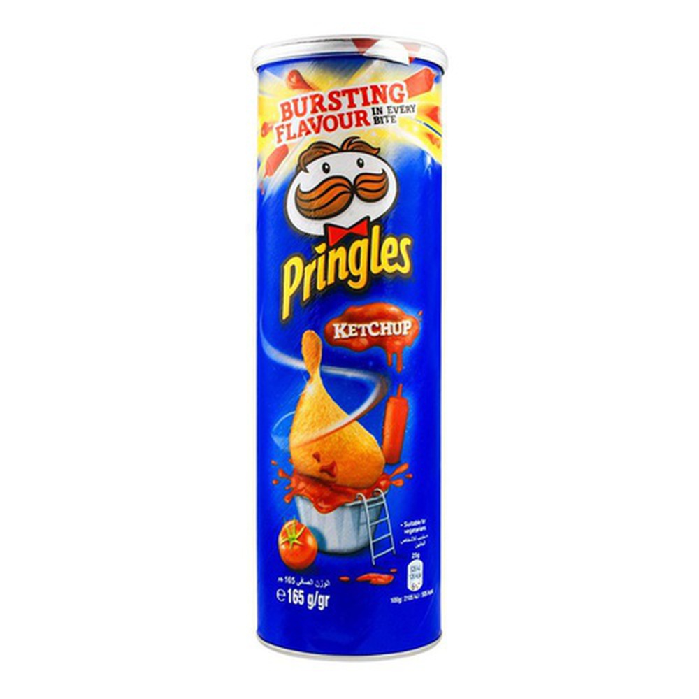 Pringles Ketchup , 165 gm (Pack Of 6)