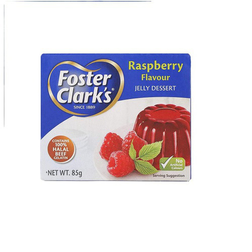 Foster Clarks Jelly Dessert Raspberry Flavor, 85 gm