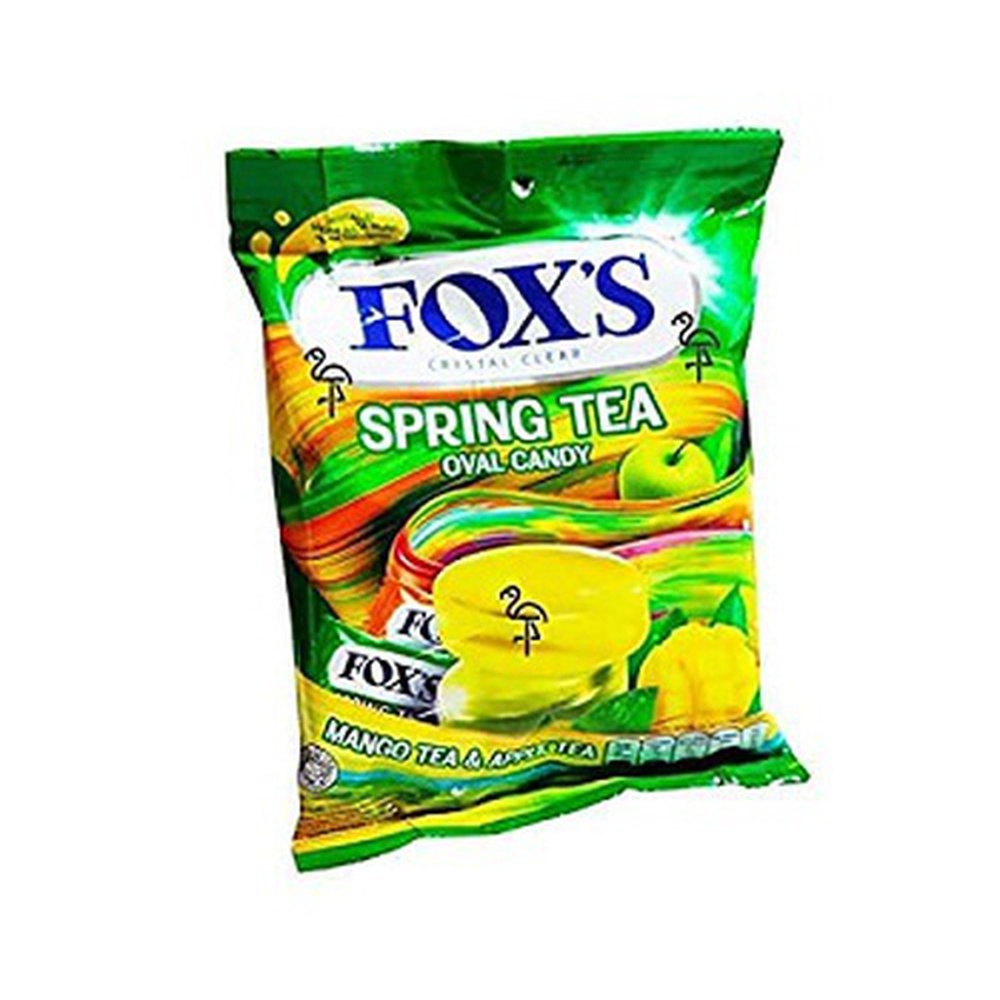Fox's Spring Tea Oval Candies Pouch, 125 gm