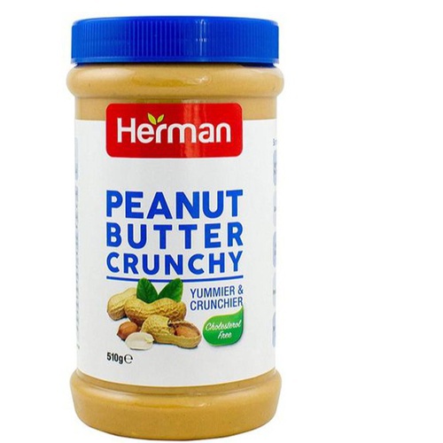 Herman Peanut butter crunchy 510 gm