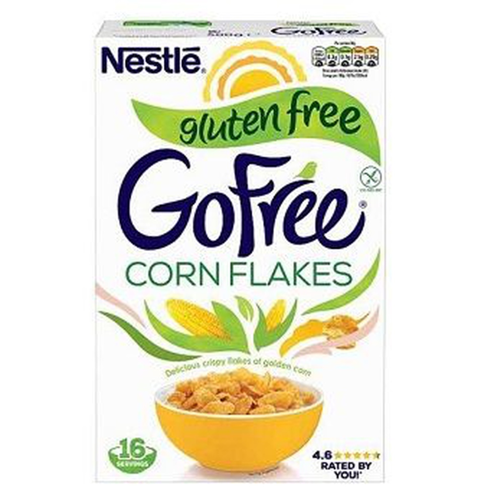 Nestlé Go Free Corn Flakes Gluten Free Cereal, 375gm