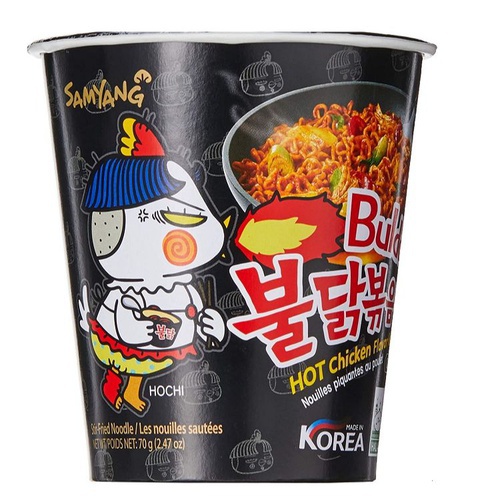 Samyang Buldaq Cup Ramen Original Noodles, 70 gm
