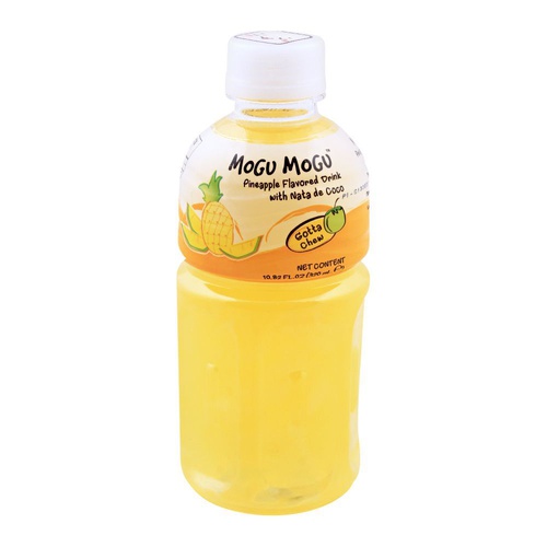 Mogu Mogu Pineapple Flavored Drink With Natta De Coco ,320 ml