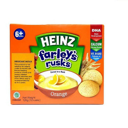 Heinz Farley Rusk Orange, 120 gm