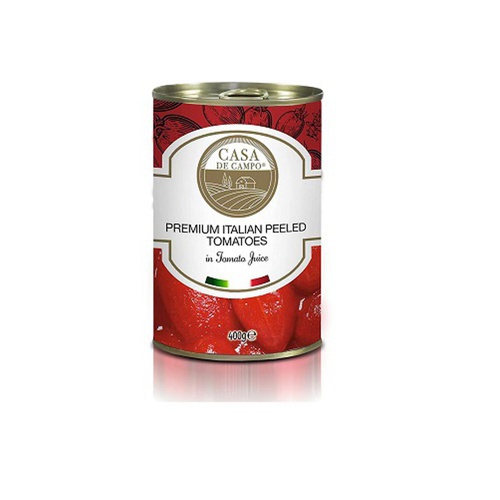 Casa De Campo Premium Italian Peeled Tomatoes, 400 gm