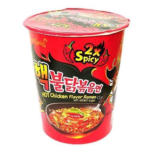 Samyang Buldaq Cup Red (2x Spicy) Noodles, 70 gm
