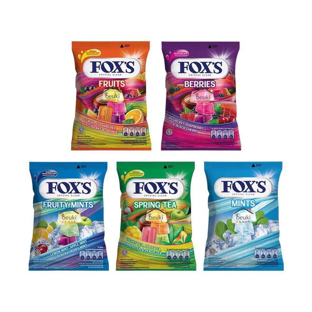 Fox's Candies Pouch (pack of 5) ,90gmx5