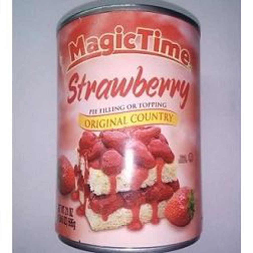 Magic Time Strawberry Pie Filling Or Topping, 565 gm