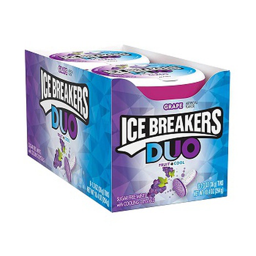 Ice Breakers Mint Duo Grapes (8 pcs) 1.5 oz x8