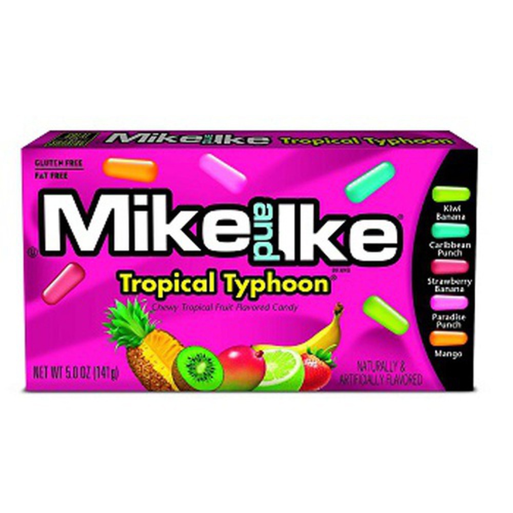 Mike & Like Tropical Typhoon Candies , 5 oz