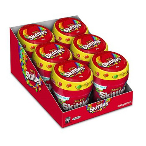 Skittles Fruit Bottle (6 Pack), 100 gm