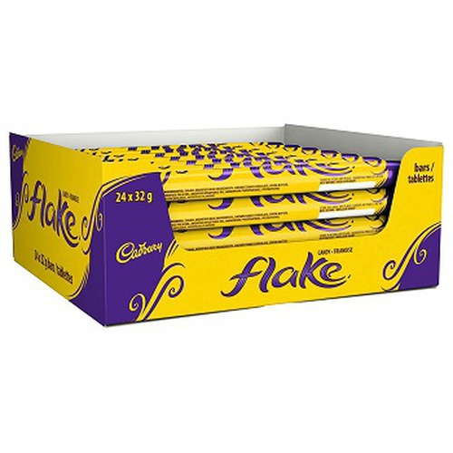 Cadbury Flakes Bar Imported (24 Pcs Box), 32gmx24