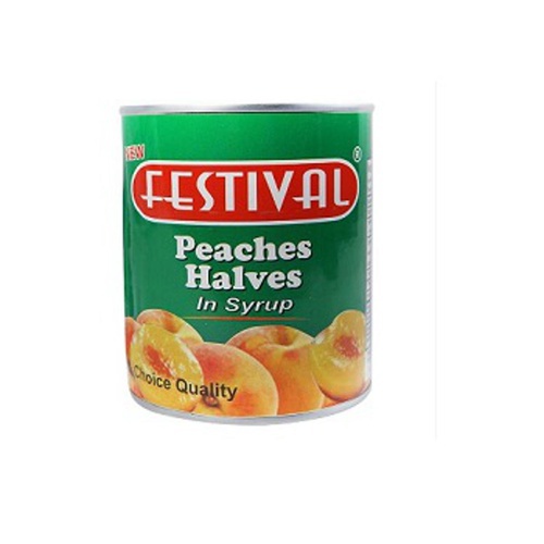 Festival Peaches Halves In Syrup, 836 gm