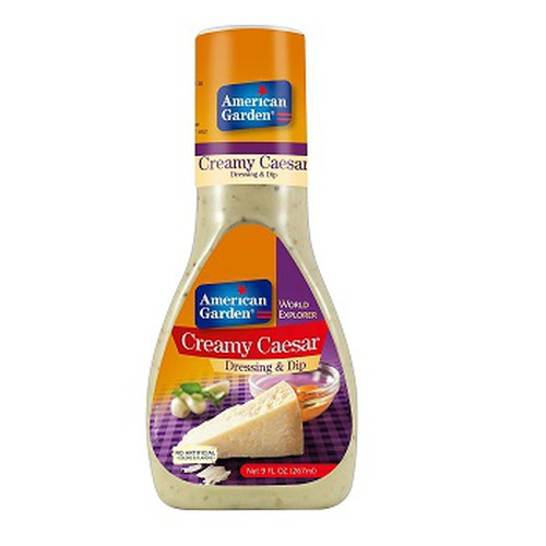 American Garden Creamy Caesar Dressing & Dip, 9 oz