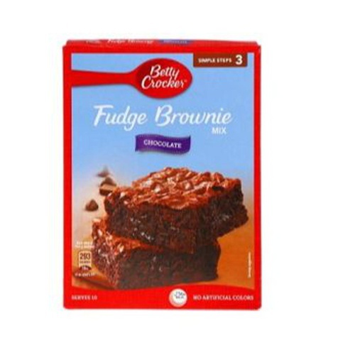 Betty Crocker Chocolate Fudge Brownies, 500 gm