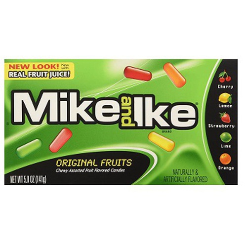Mike & Like Original Fruits Candies , 5 oz