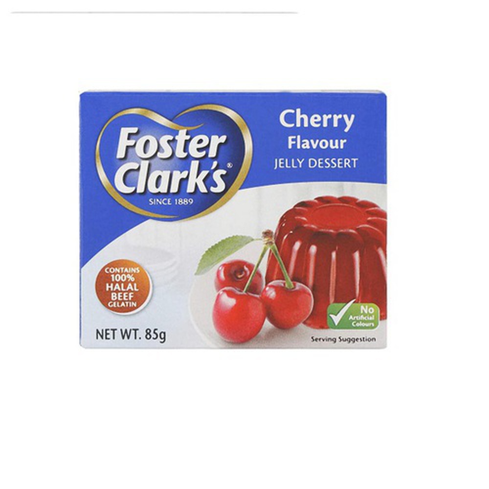 Foster Clarks Jelly Dessert Cherry Flavor , 85 gm