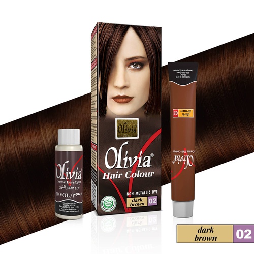 Olivia Hair Colour ( Dark Brown 02)