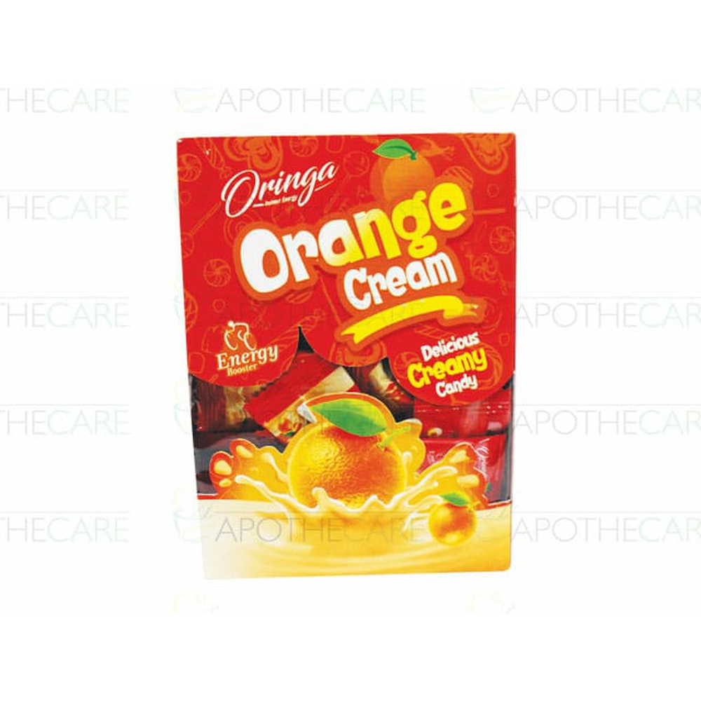 Oringa Cream Candy Orange 50's (pack of 5)