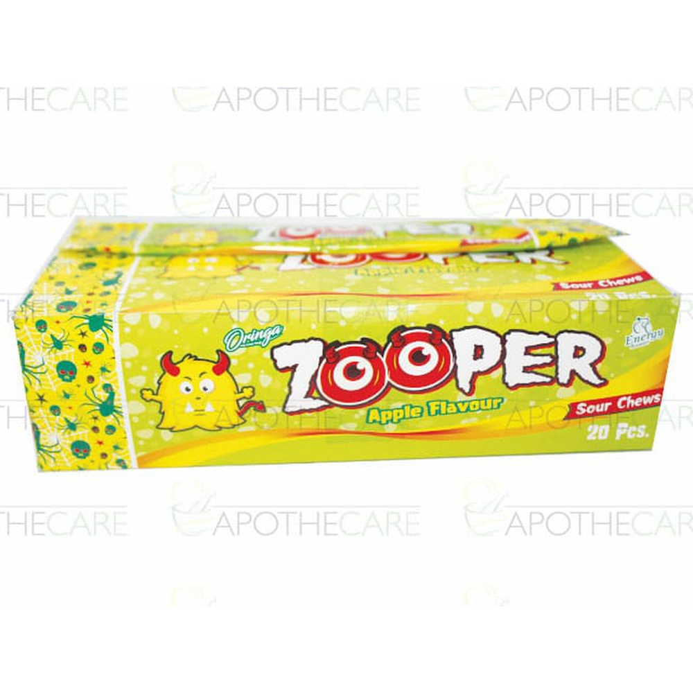 Oringa Zooper chew Apple 20's (pack of 5)