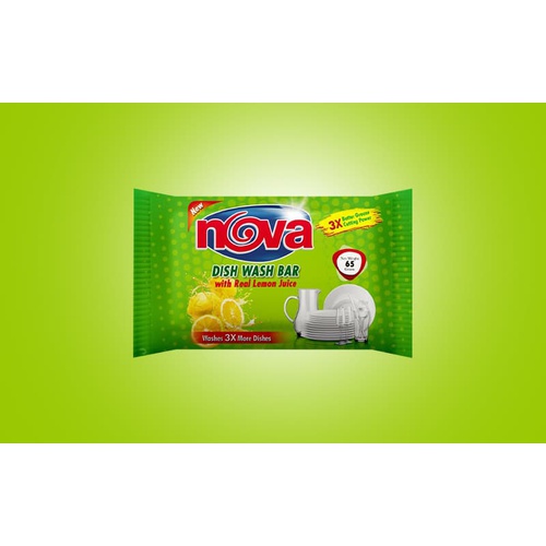 Nova dishwash bar 50gm (pack of 24)