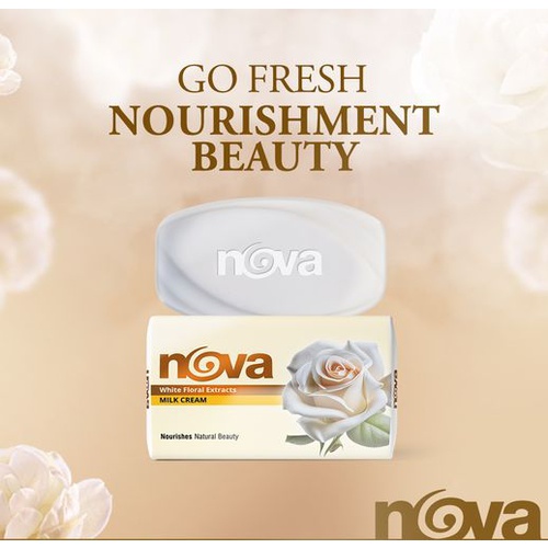 Nova Beauty Soap size : 80 gm