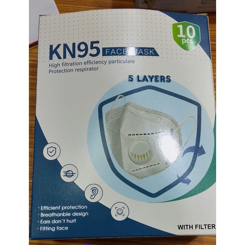 KN95 Facemask High filtration efficiency particulate Protection respirator