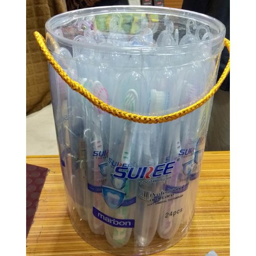 Suree Toothbrush 24pcs bucket