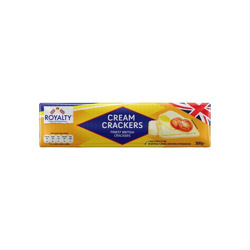 Royality Cream Crackers 300g Finest British Crackers Biscuits