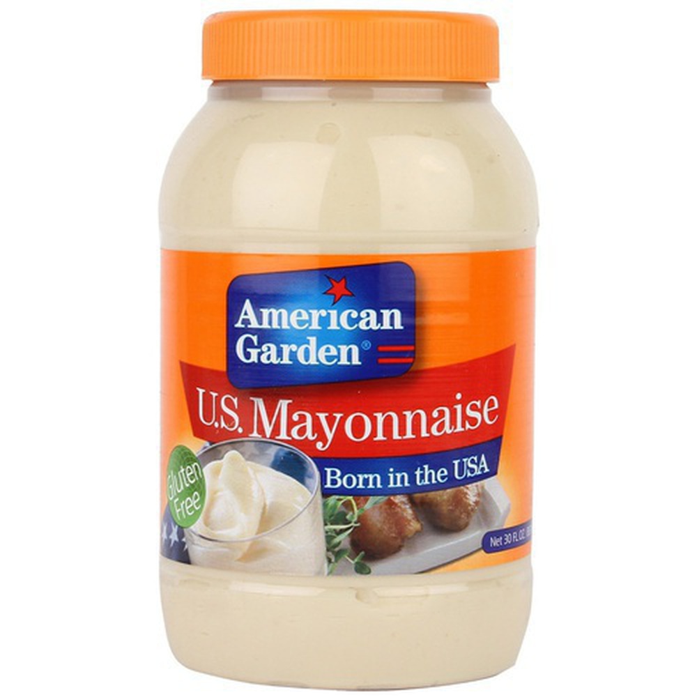 American Garden Born in the USA Mayonnaise, Gluten Free, 887 ml Jar