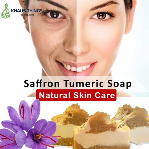 Saffron Turmeric Handmade Soap