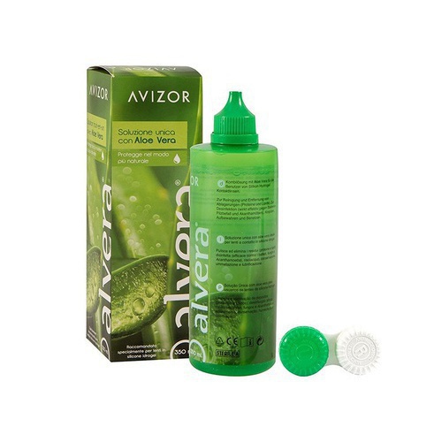 AVIZOR Alvera 350 ml Contact Lens Liquid size : 350 ml color : Green