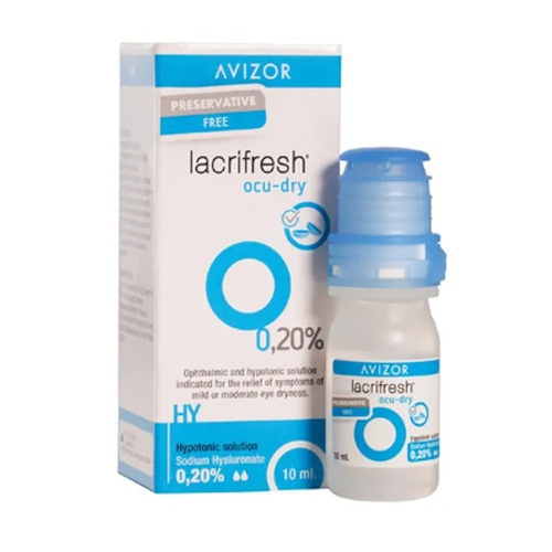 Avizor Lacrifresh Ocu-Dry  Preservative Free 0.20% Drops