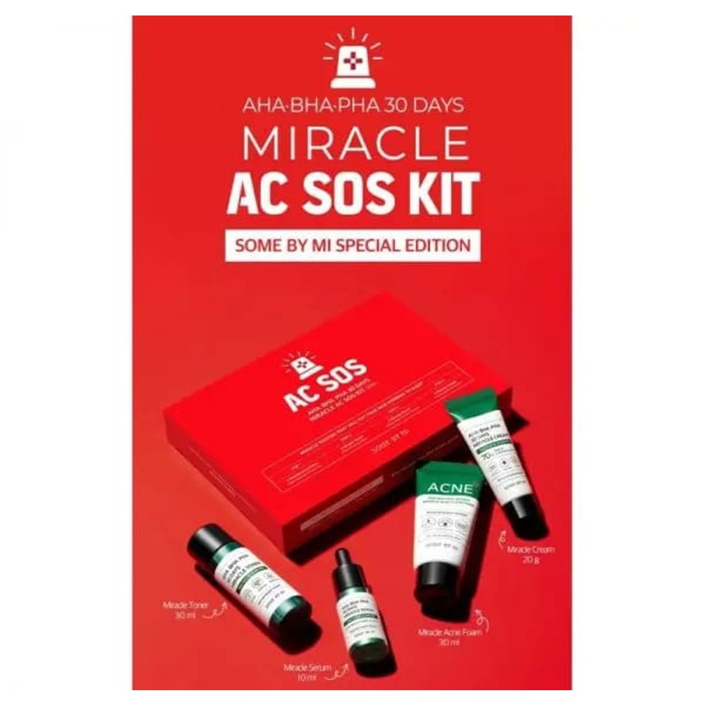 Some By Mi AHA BHA PHA 30 Days Miracle Starter Kit Limited Edition (4 Items)