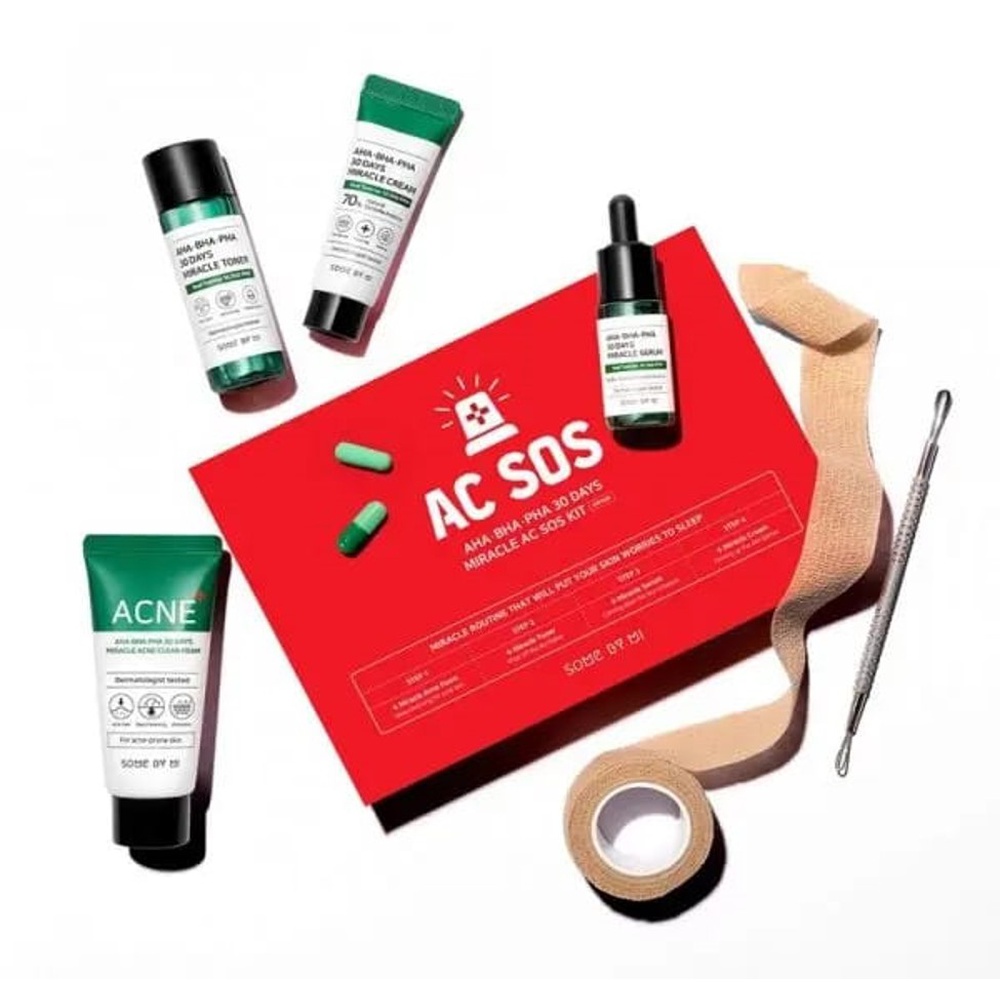Some By Mi AHA BHA PHA 30 Days Miracle Starter Kit Limited Edition (4 Items)