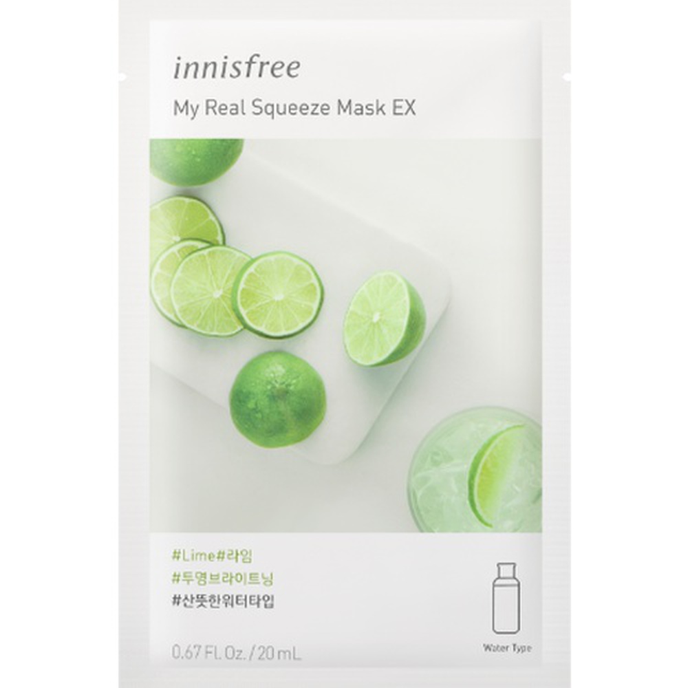 Innisfree My Real Squeeze Mask EX 20ml Lime