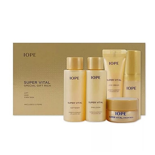 IOPE Super Vital Essential Special gift Rich (5 items)