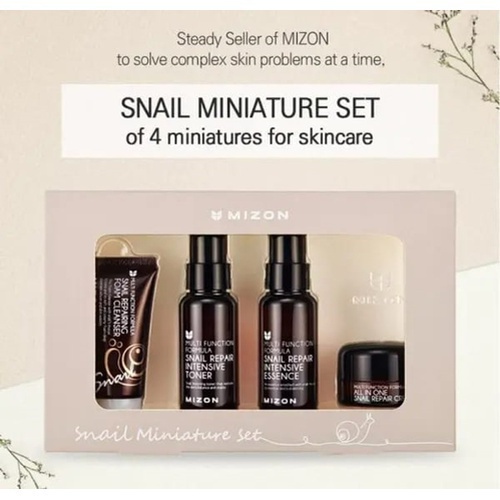Mizon Snail Miniature Set (Foam Cleanser 30ml+Toner 50