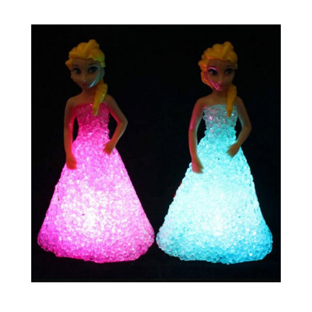 Frozen Figures LED Color Changing Night Light Table Lamp