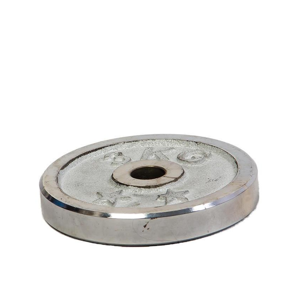 Weight Plate Chrome 3KG – Single Plate
