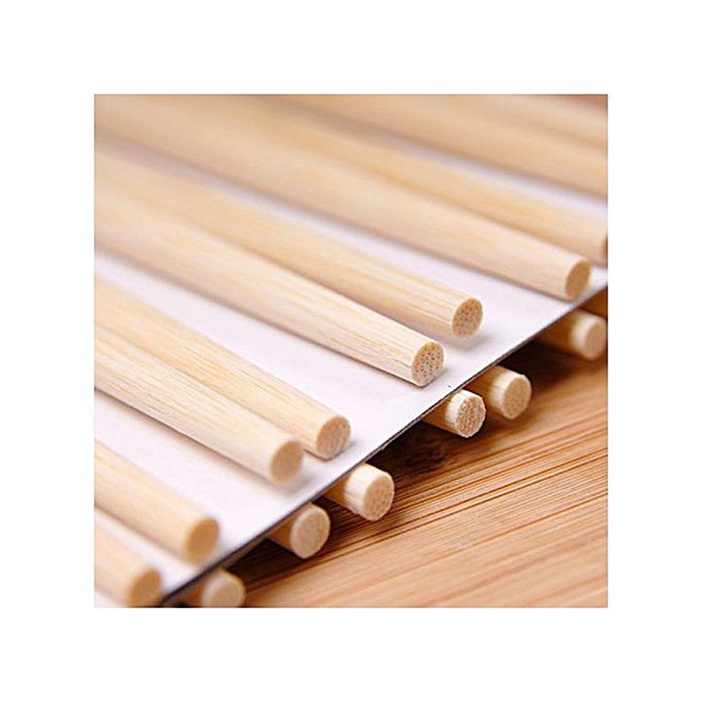 Natural Round Bamboo Reusable Chopsticks