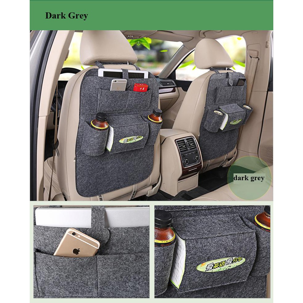 Multi Function Auto Car Seats Receive Bag Multi Pocket Travel Storage Bags Hanger Storage Box Seat Pocket