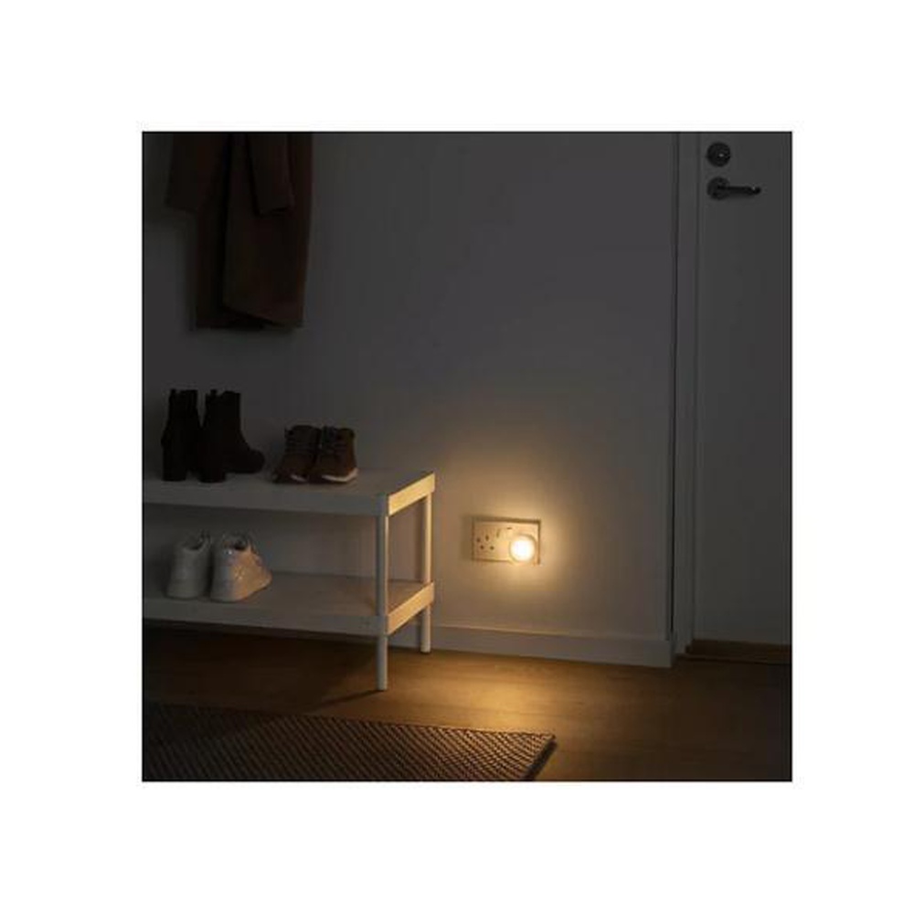 Pack of 2 – IKEA M?RKR?DD Intelligent Auto Light Sensor Control LED Night Light with 4 Colors Option
