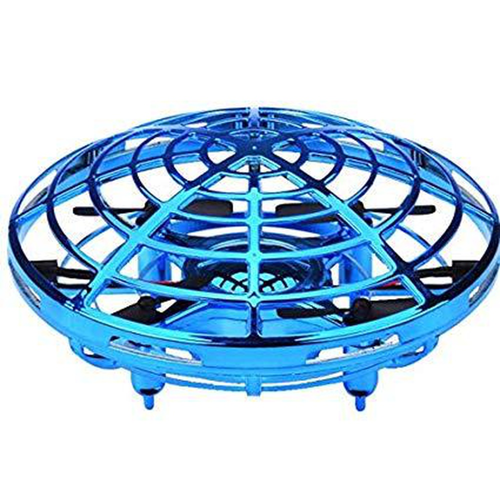 Mini UFO Intelligent Throw Induction Flying Saucer Infrared Vehicle Suspension Rotation Drone Toy Boys Gift 