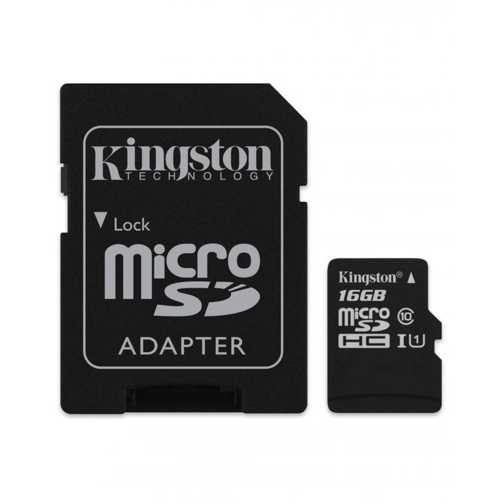 16GB Micro SDHC - Class 10 - High Capacity Micro Secure Digital