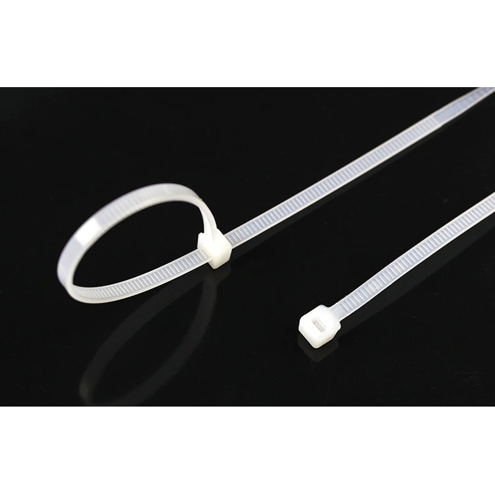 Cable tie Self-locking plastic nylon tie White Organiser Fasten Cable Wire Cable Zip Ties