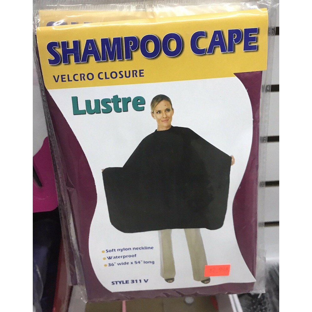 Saloon Wear Stylish Apron – Lustre Salon Waterproof Shampoo Cape Velcro Closure