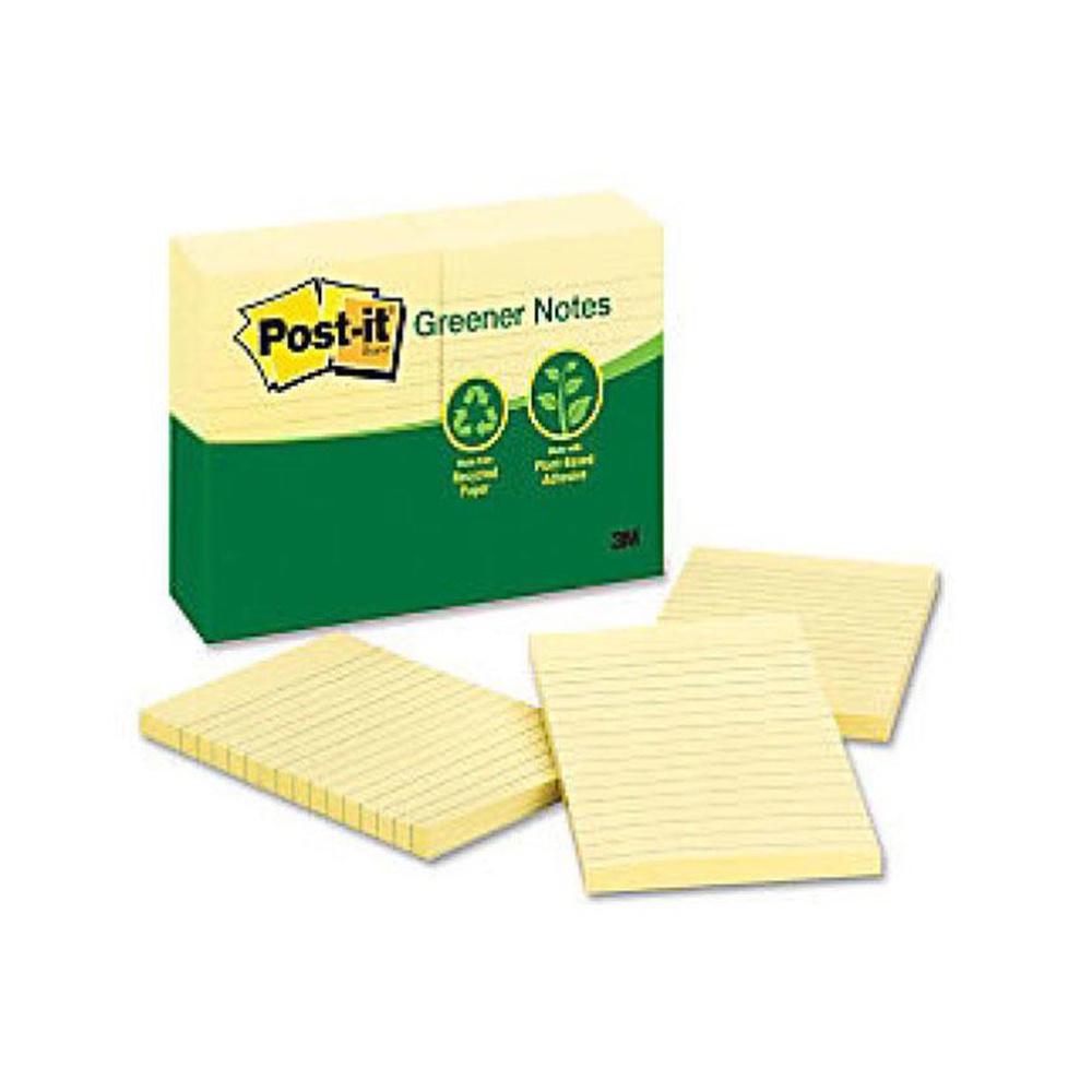 Lined Notes – Canary Yellow – Pad Of 100 Sheets